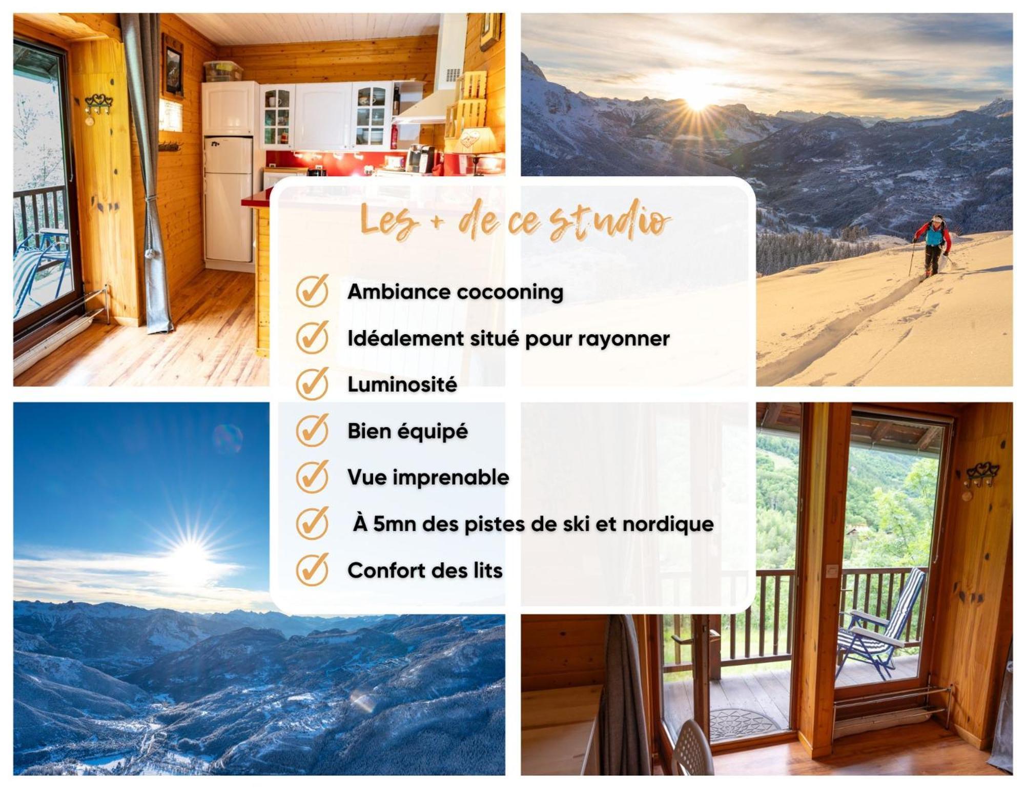 Ecrins De Cocon - Parc National Des Ecrins Apartman Pelvoux Kültér fotó